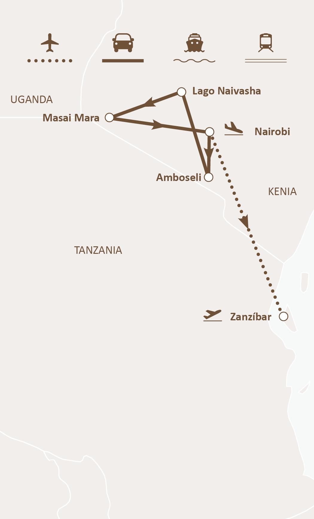 CUENTOS DE KENIA Y ZANZÍBAR ESPECIAL QATAR AIRWAYS Icárion