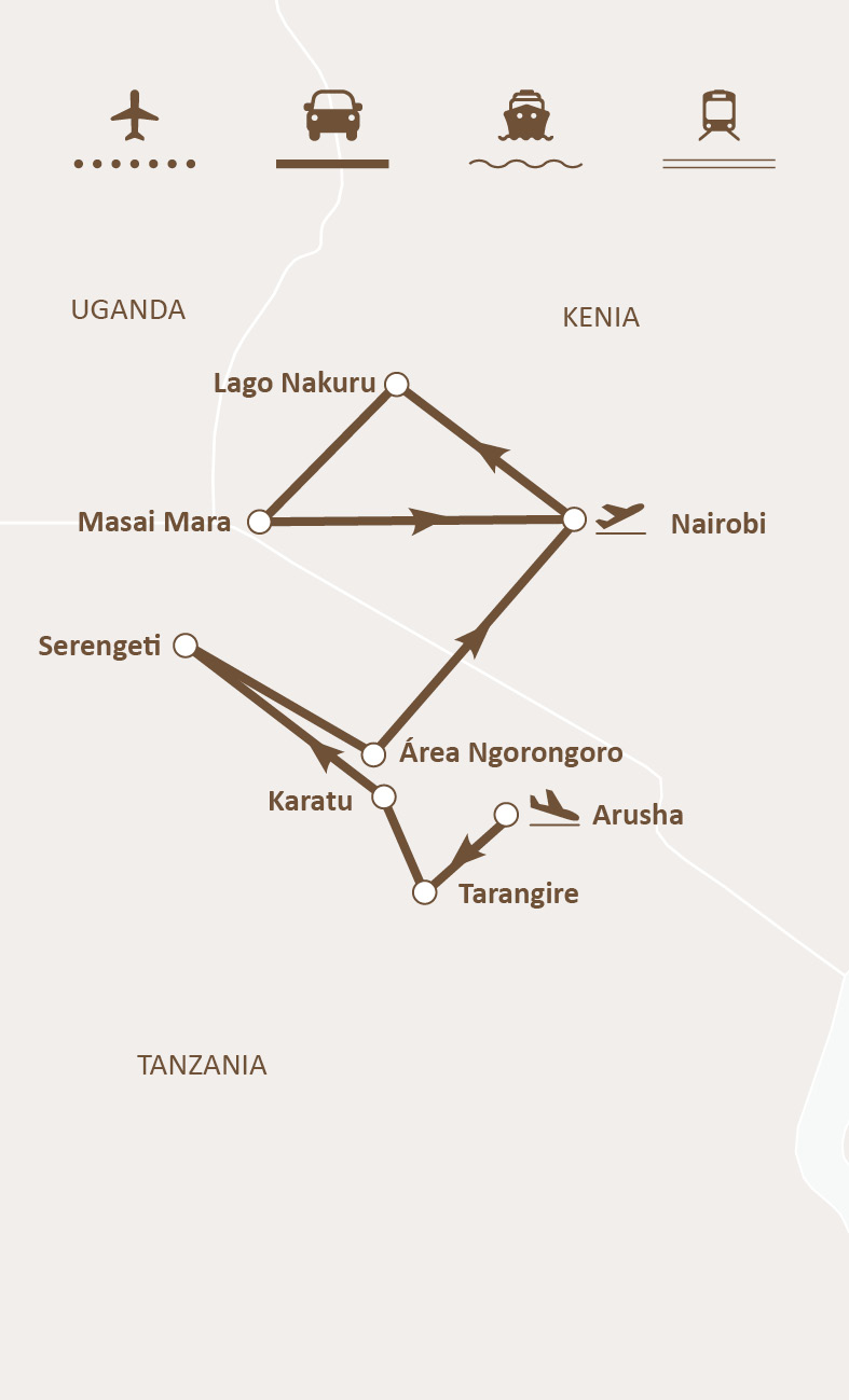 Mapa de rotas
