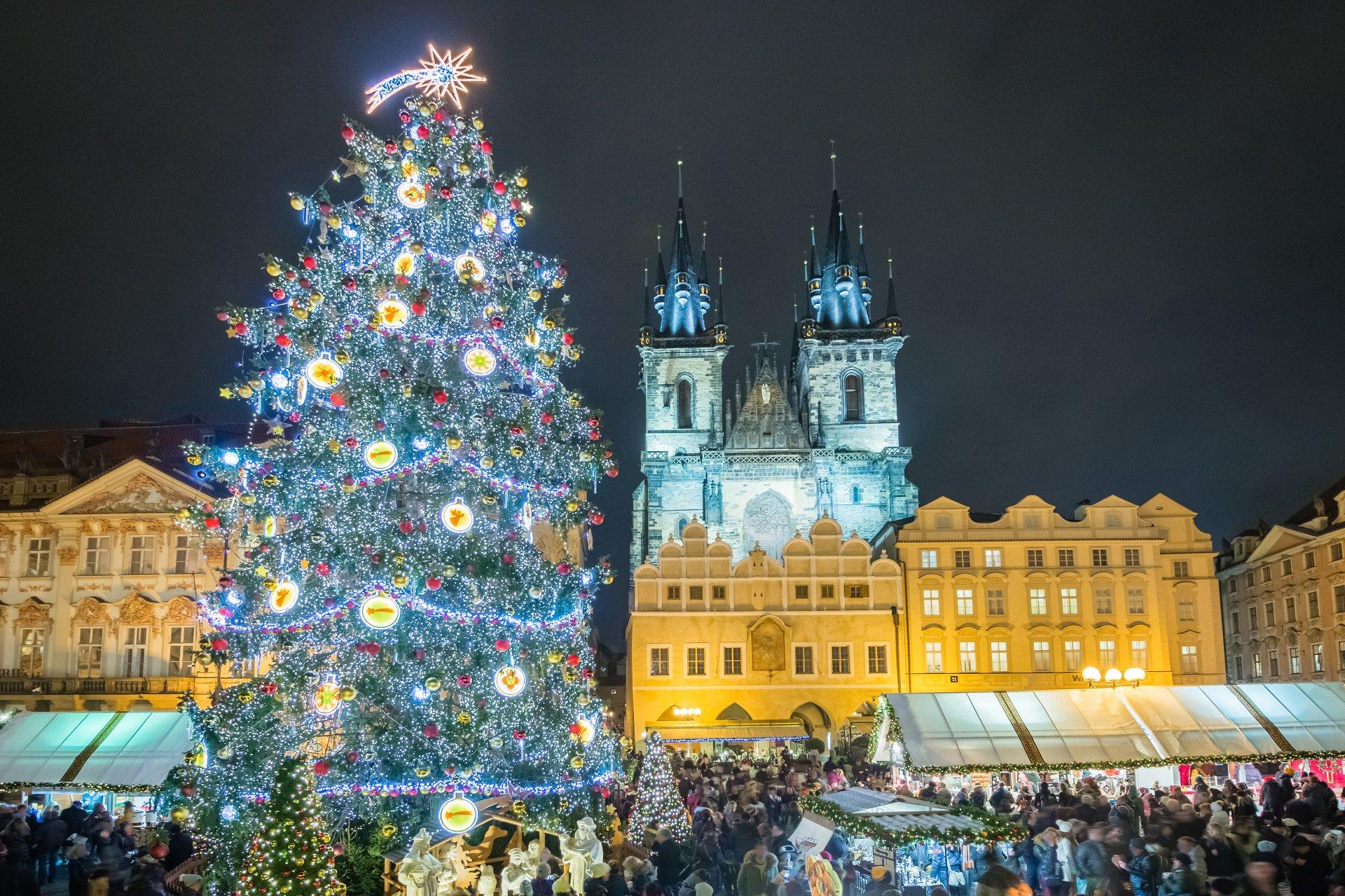 Puente y Mercadillos de Navidad en Praga Puente y Mercadillos de Navidad en Praga
