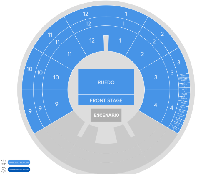 PAGE.DETAIL.PROGRAM.MAP Hombres G - Granada - 19 septiembre 2026. Hotel + Entrada