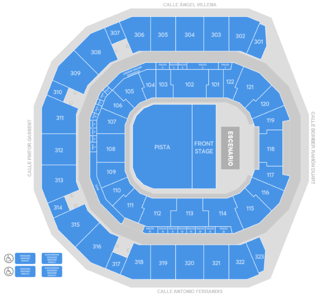 PAGE.DETAIL.PROGRAM.MAP Hombres G - Valencia - 14 noviembre 2026. Hotel + Entrada