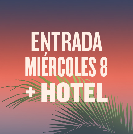 Mad Cool - Madrid - 8 julio. Hotel + Entrada