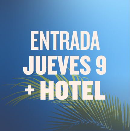 Mad Cool - Madrid - 9 julio. Hotel + Entrada