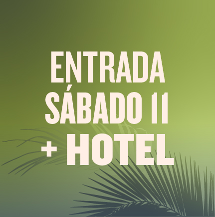 Mad Cool - Madrid - 11 julio. Hotel + Entrada