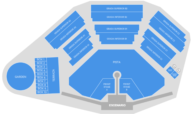PAGE.DETAIL.PROGRAM.MAP SUPER FAN PACK SHAKIRA - Madrid - 2 octubre 2026