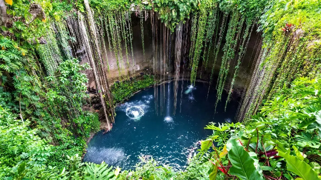 viaje de aventura a México. viajar por Yucatán, caribe