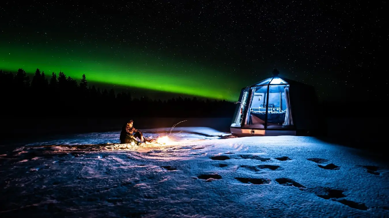 viajar a Laponia. viajes en familia a Finlandia
