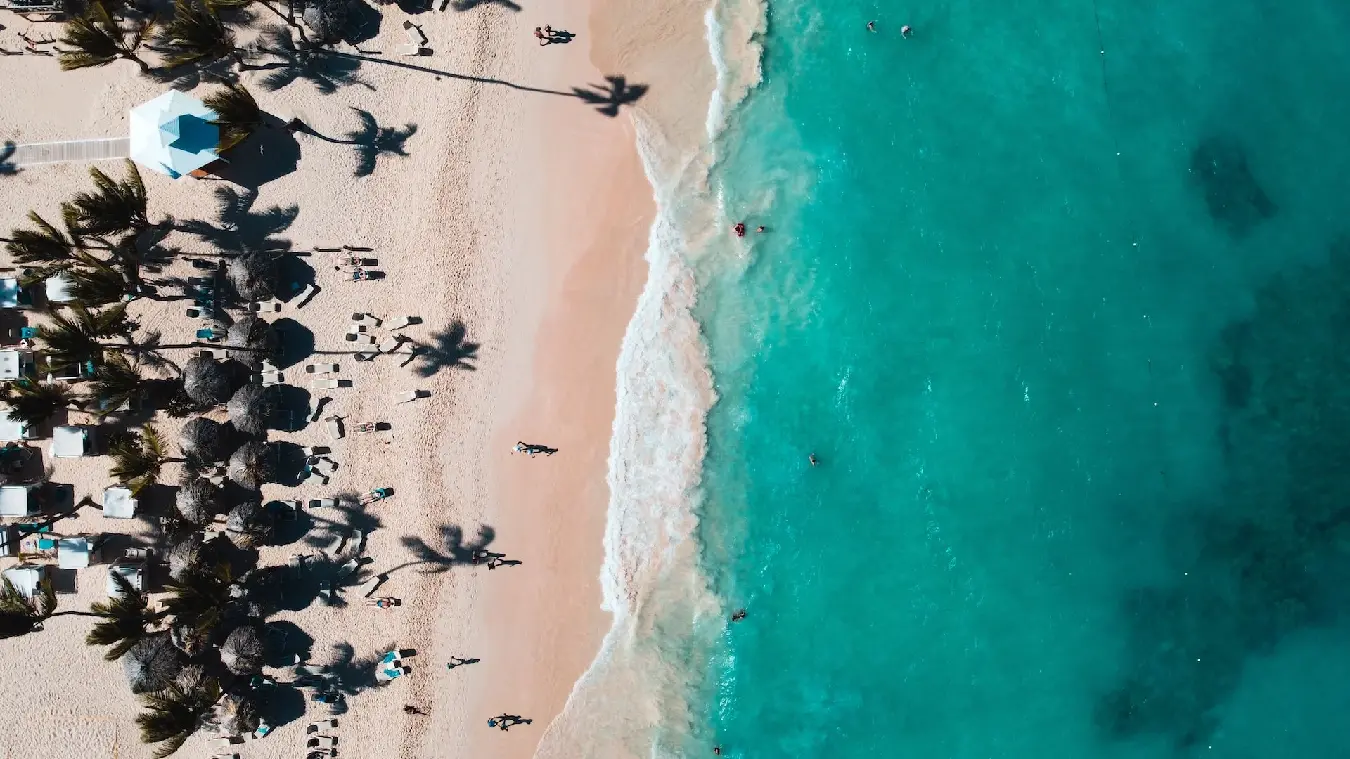 viajar a la playa bávaro, republica dominicana. viajes al caribe 