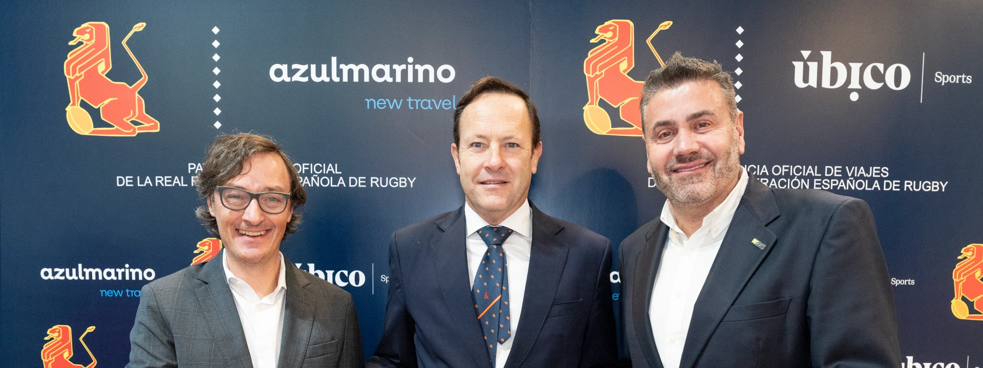 Azulmarino se convierte en patrocinador oficial de la Real Federación Española de Rugby, mientras Úbico Sports pasa a ser la agencia oficial de la federación