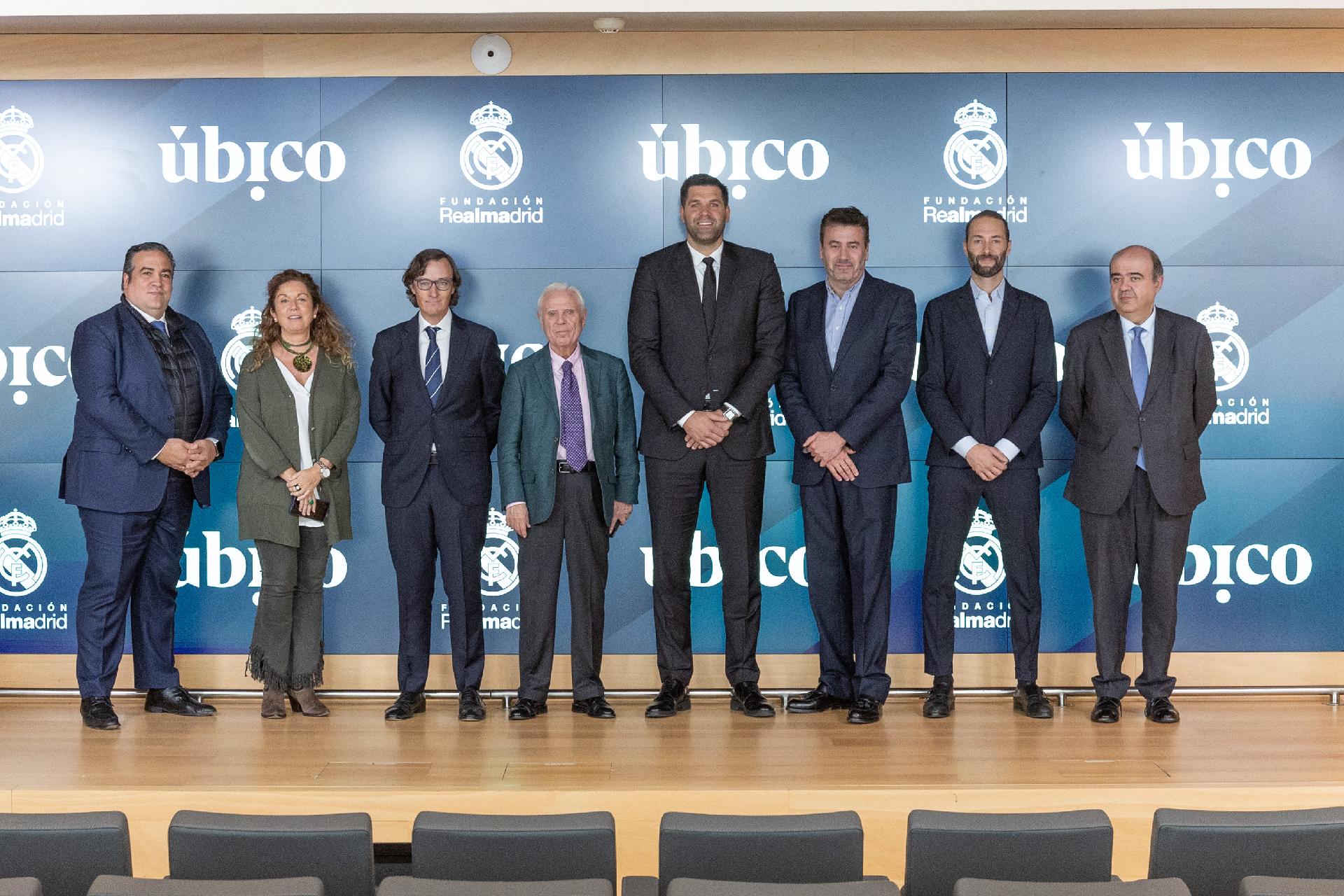 ÚBICO SPORTS RENUEVA SU COMPROMISO CON LA FUNDACIÓN REAL MADRID